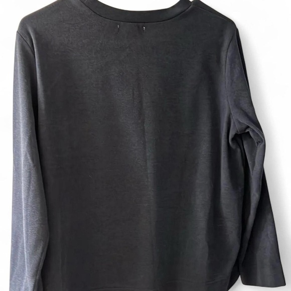 Classic Navy Long Sleeve Tee - Picture 3 of 3